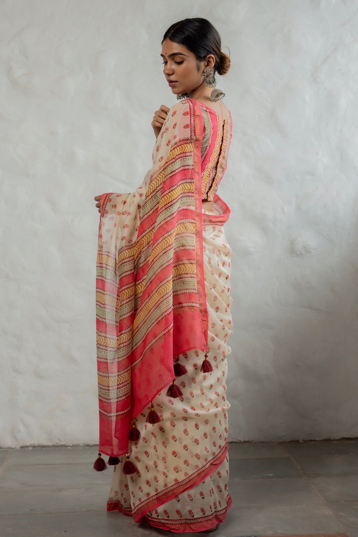 Manjari Chanderi Saree