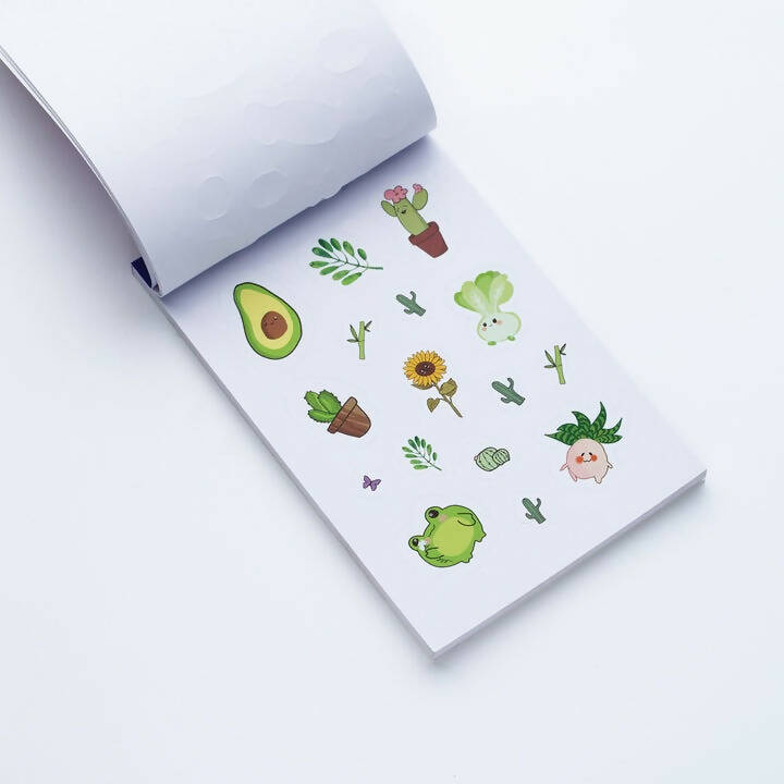 Stick Sticky Sticker Book