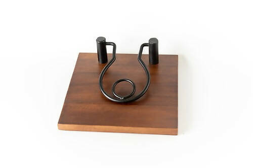 Napkin Holder Black Ring