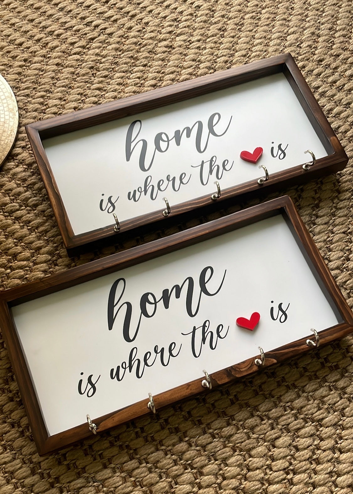 Home is Where The Heart is Key Holder