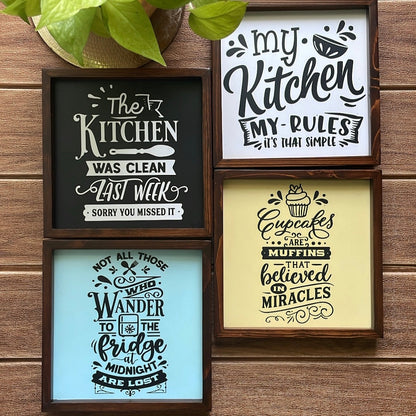 Quirky Kitchen Frames