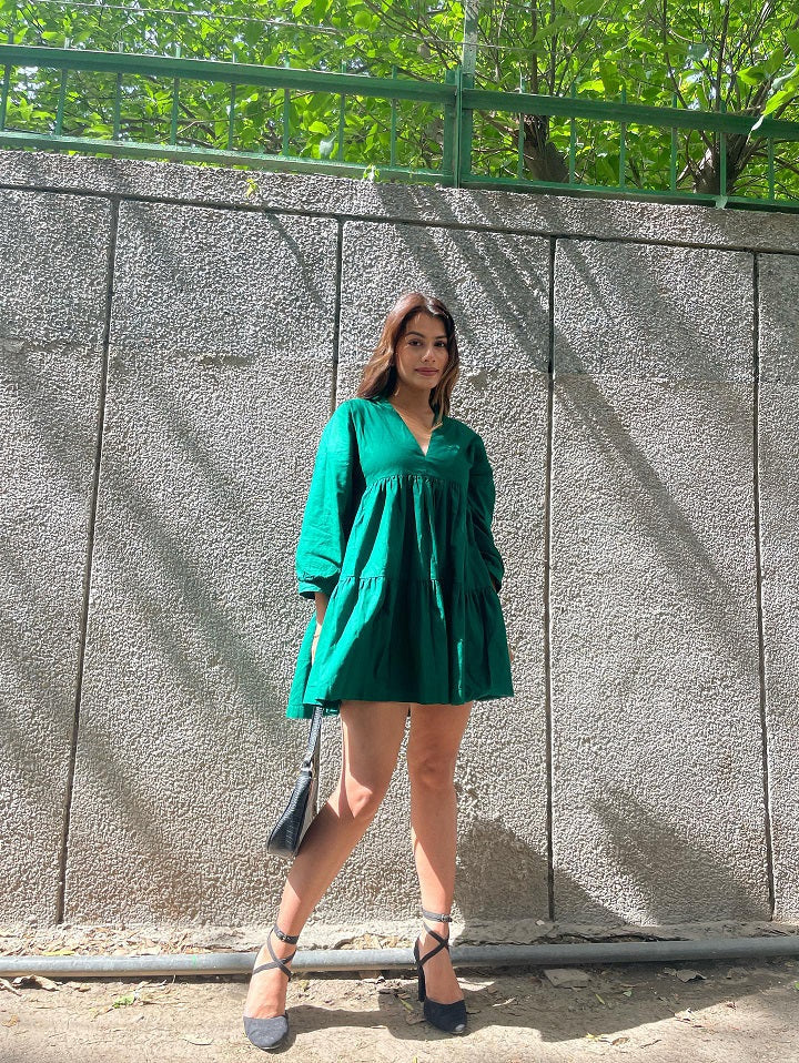 Cleo Green Dress