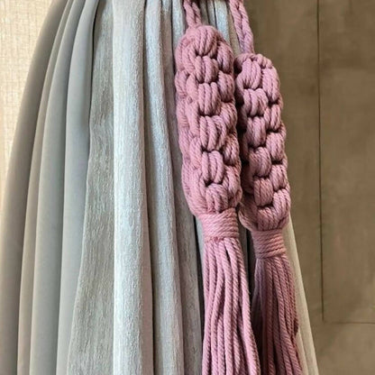 Crown Knot Curtain Tie-backs