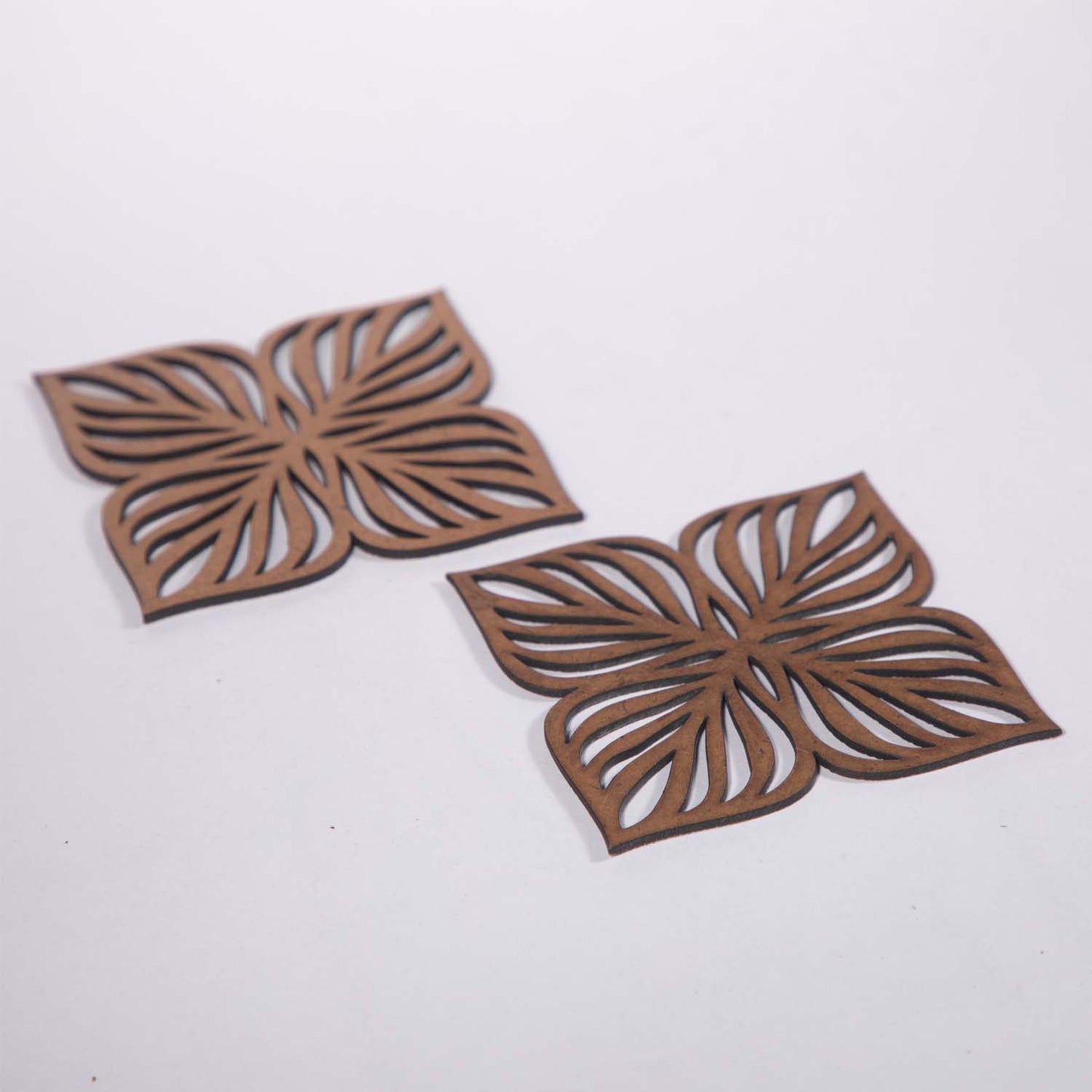 4 Leaf Wooden Coaster (Set of 6)