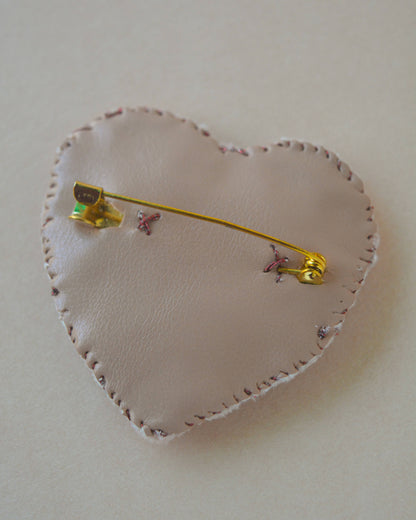 Embroidered Lover Brooch