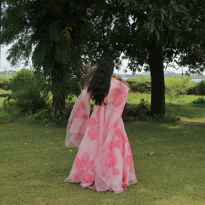 Stella Lehenga Set In Pink