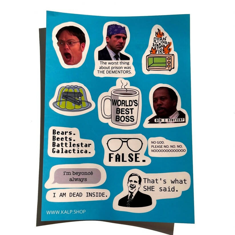 Set of 5 Sticker Sheets