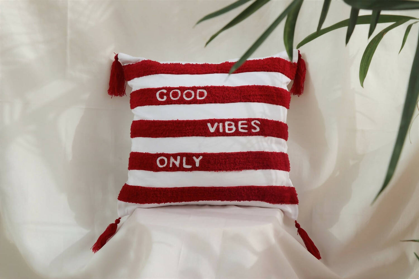 Good Vibes - Hand Embroidered (Pack of 1)