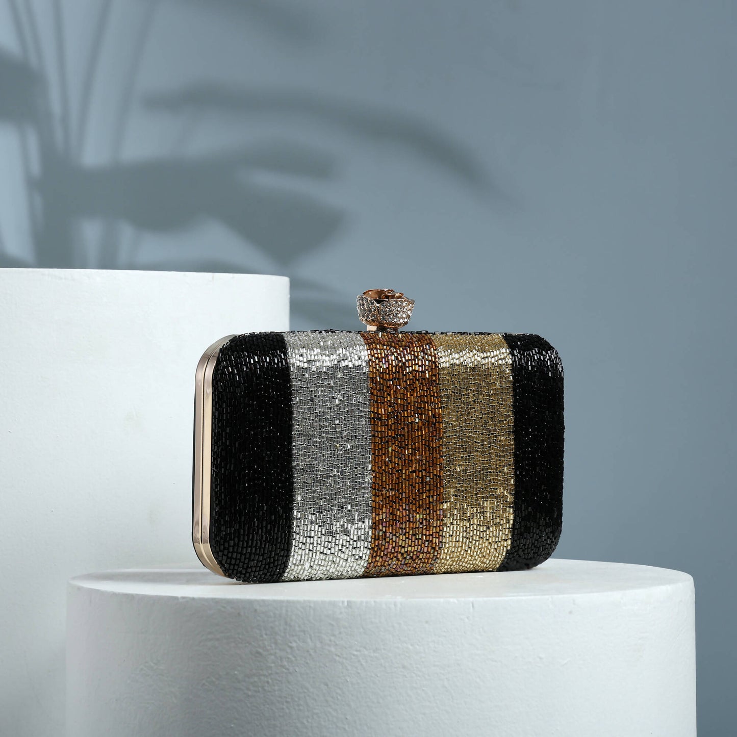 Multicolor Splendor Clutch Bag: Vibrant Elegance