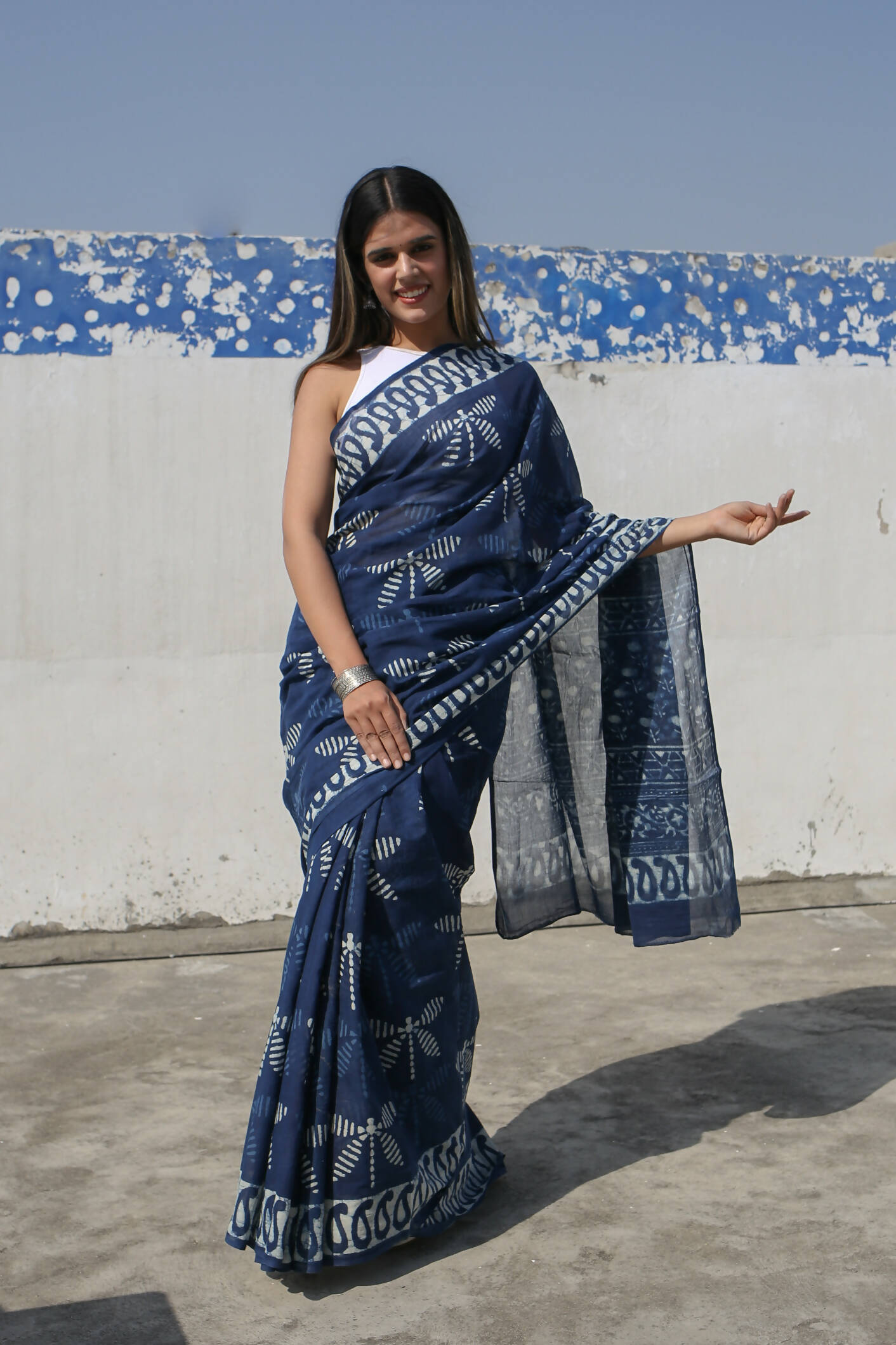 Cotton Sarees - Mulmul Cotton Saree Online in India | UK, USA, Singapore,  Australia – Dailybuyys