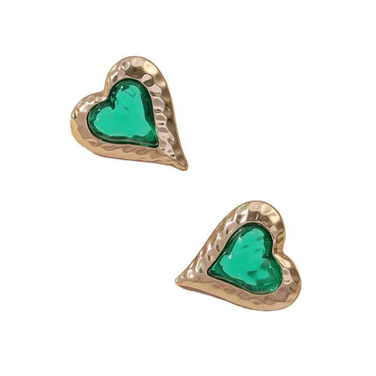 Candy Heart Studs