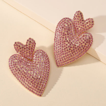 Lumina Heart Dangle Earrings