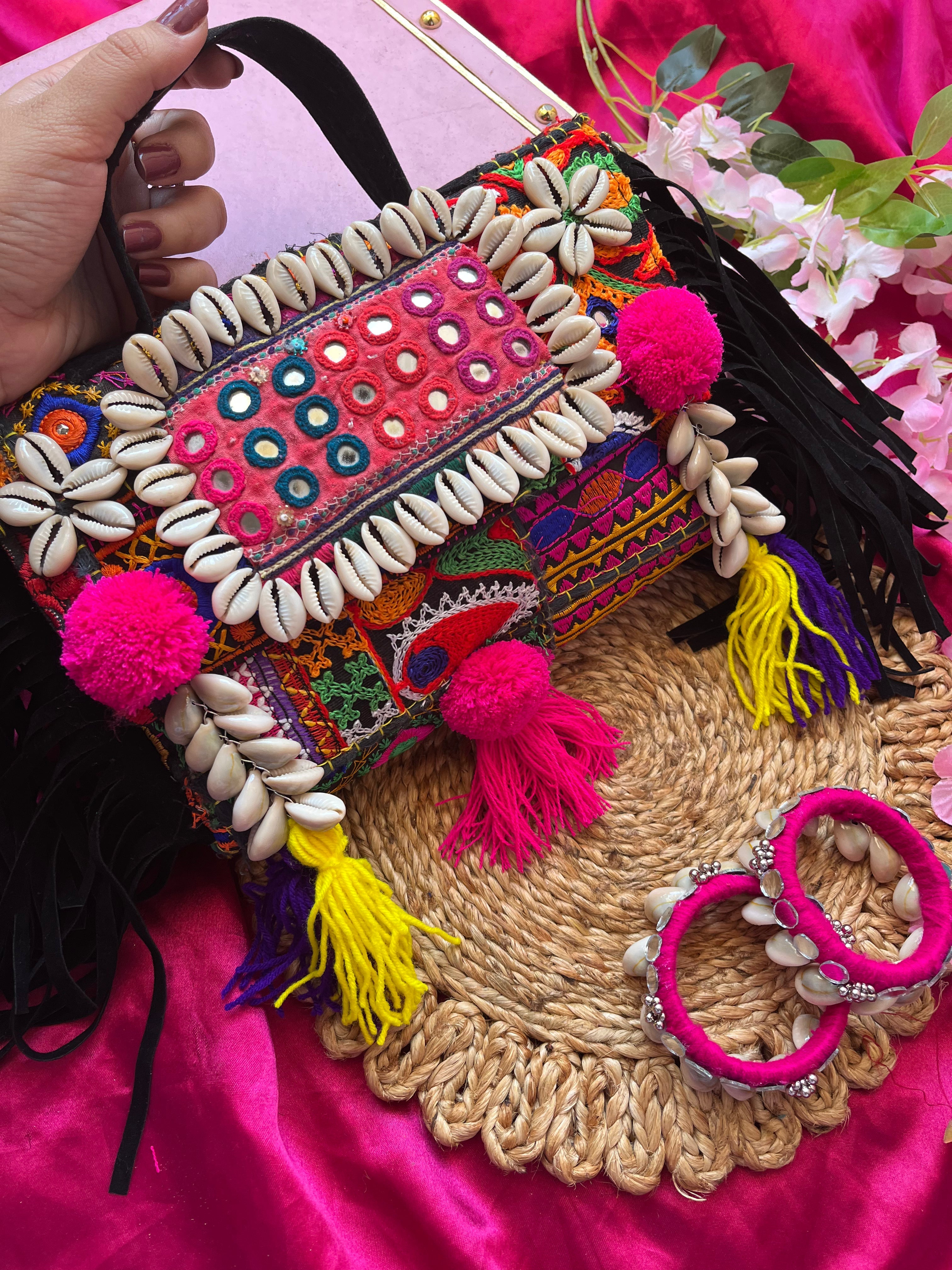 Handmade Suede Shoulder Bag Tassel Bag Fringed Bohemian Handbag for Women  Summer - Walmart.com