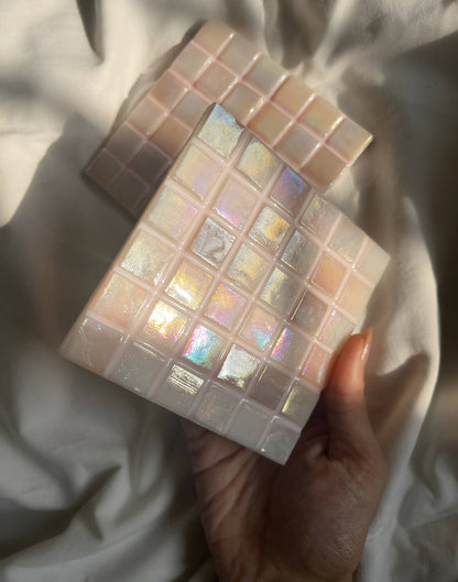 Iridescent Mosaic Coasters