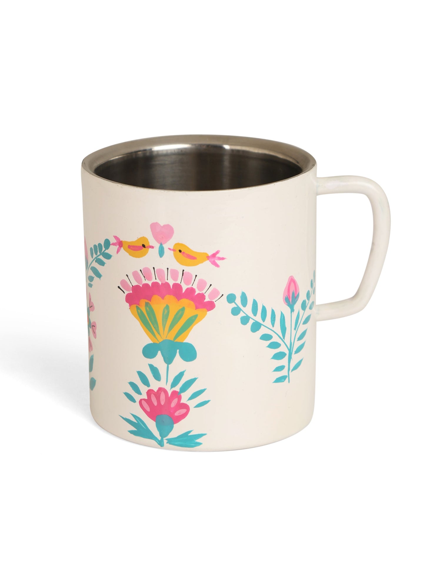 Gardenia Double Walled Coffe Mug