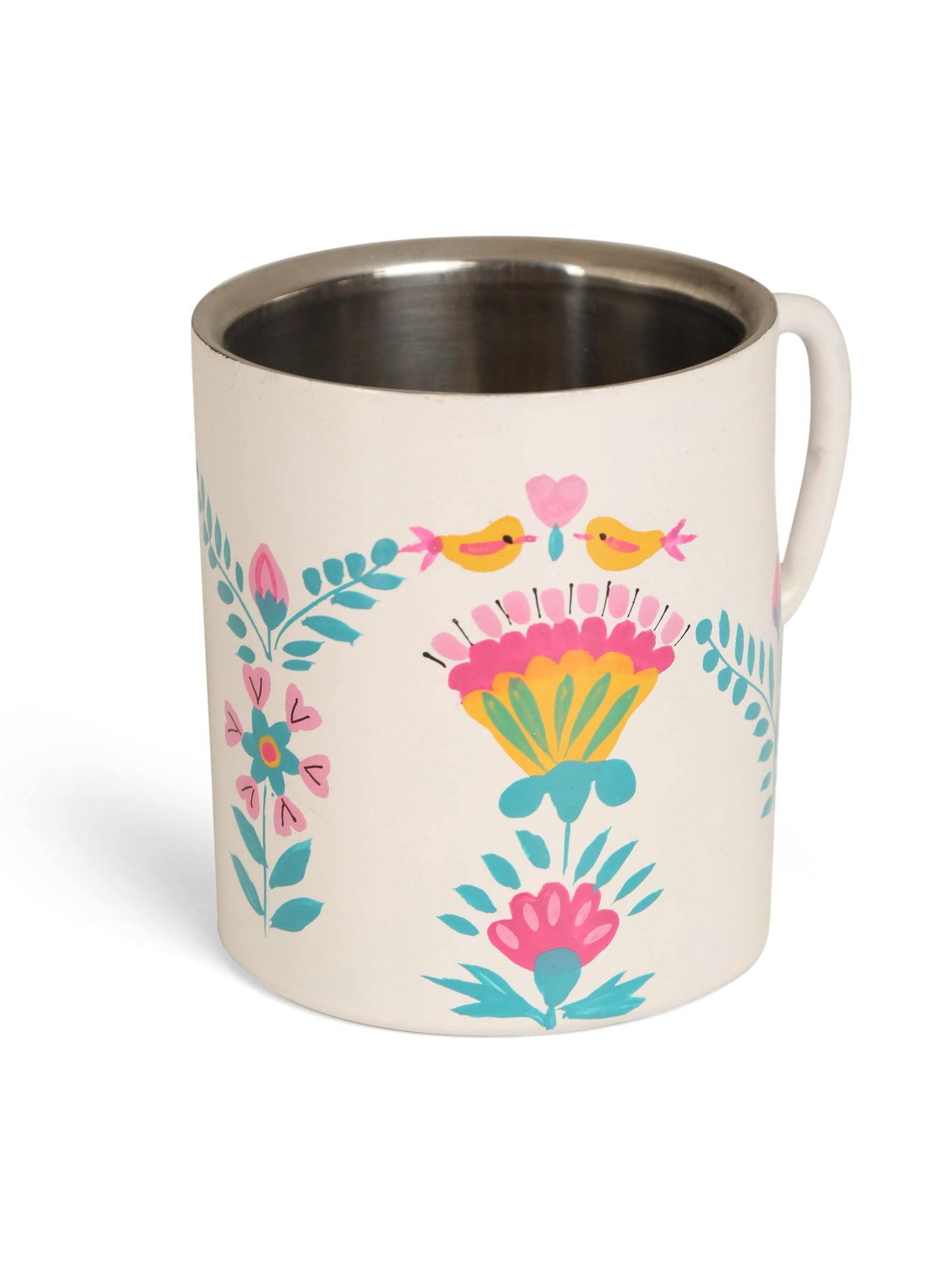 Gardenia Double Walled Coffe Mug