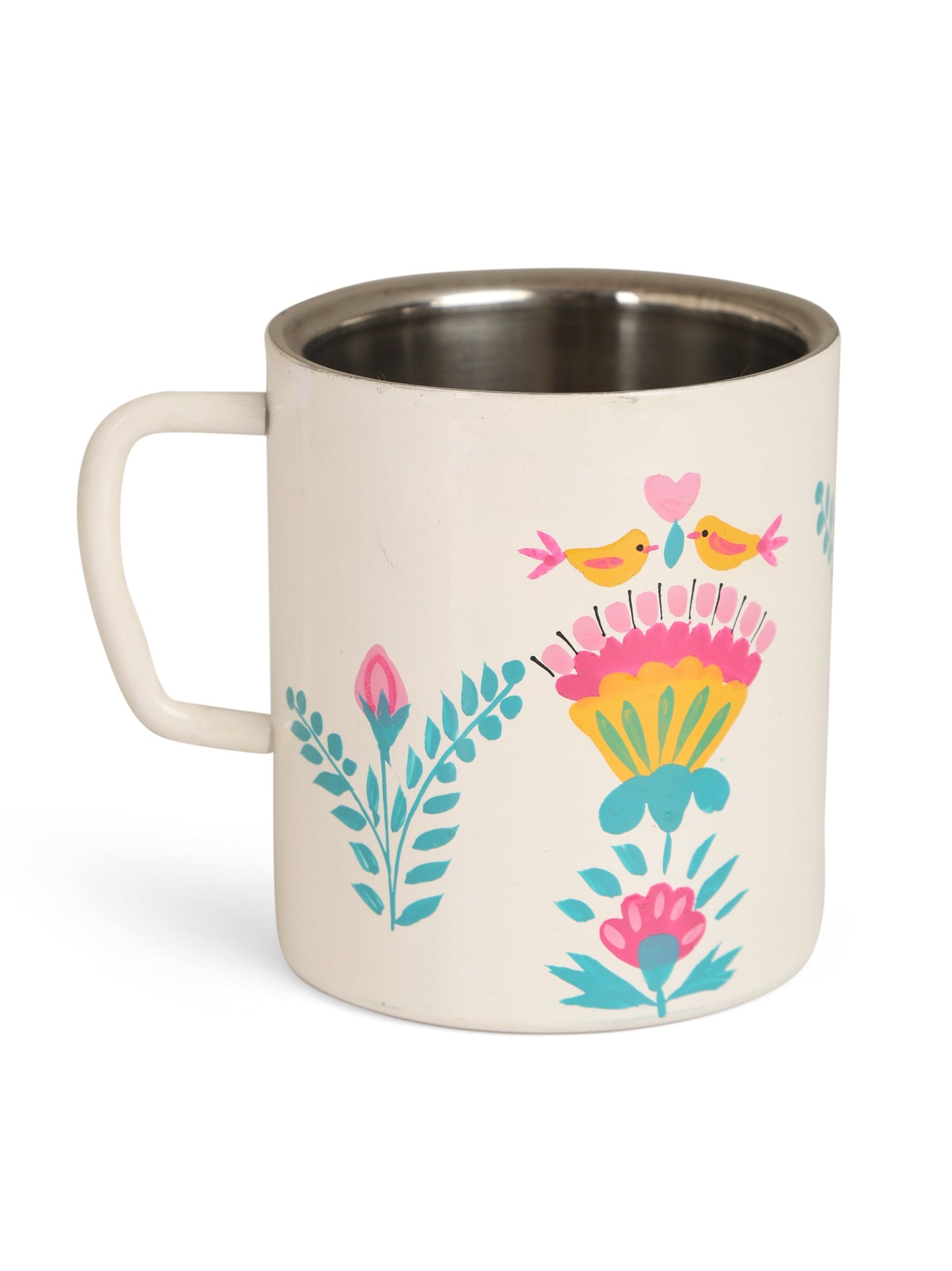 Gardenia Double Walled Coffe Mug