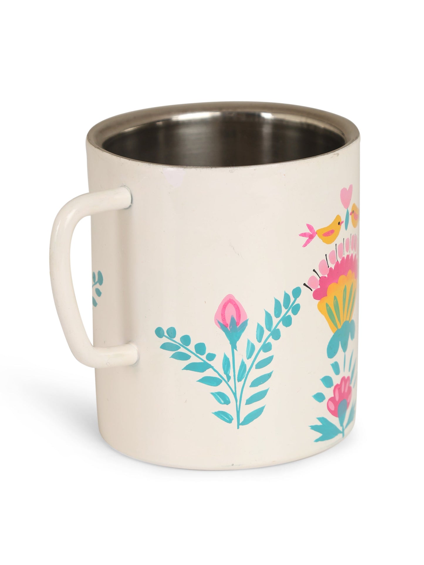 Gardenia Double Walled Coffe Mug