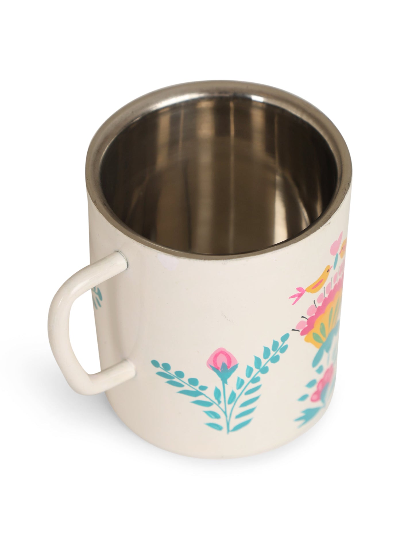 Gardenia Double Walled Coffe Mug