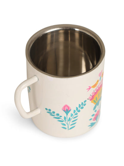 Gardenia Double Walled Coffe Mug