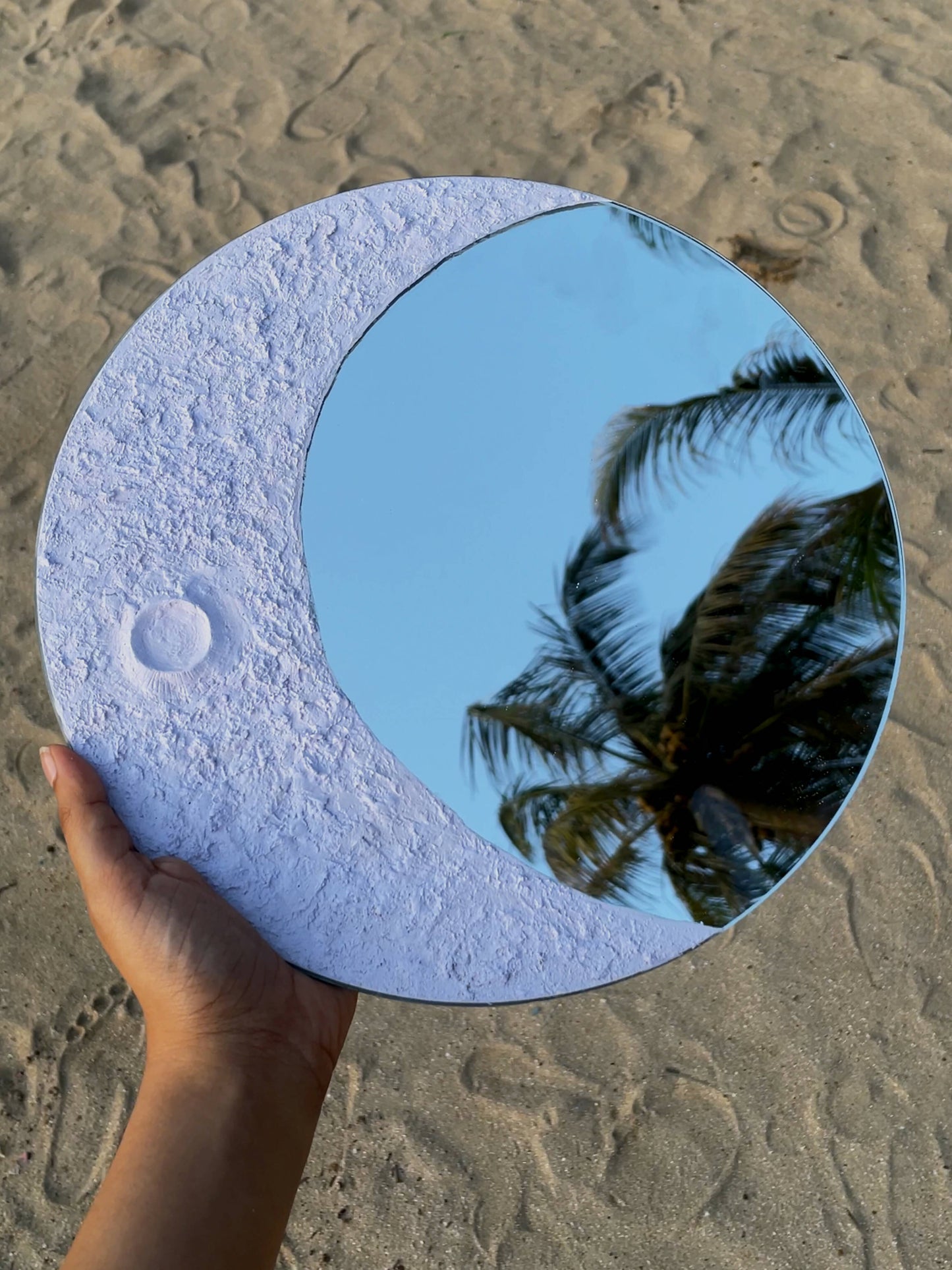 Lavender Moon Mirror