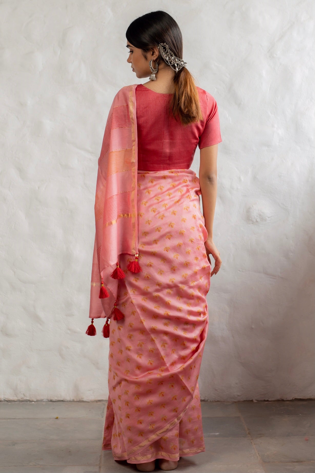 Gulshan Chanderi Saree