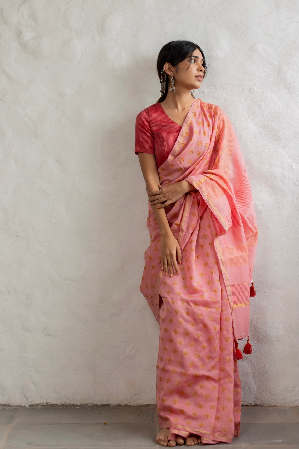 Gulshan Chanderi Saree