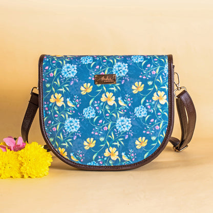 Vintage Blooms Flap Sling Bag