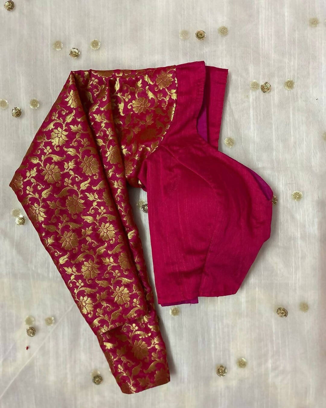 Pink Roshni Blouse