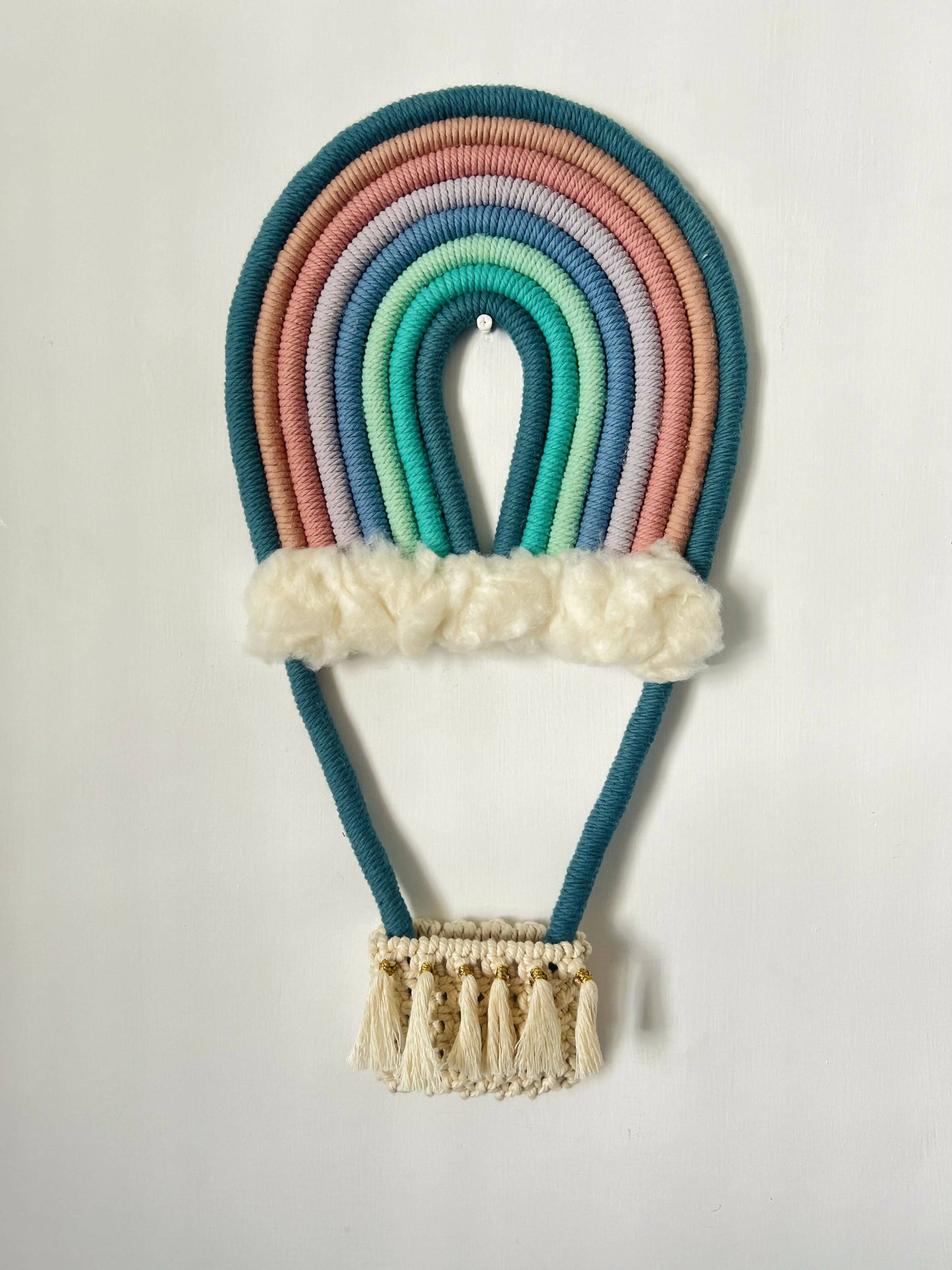 8 Layer Macrame Hot Air Balloon