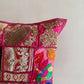 Pink Patchwork Cushion Cover (Set Of 2)