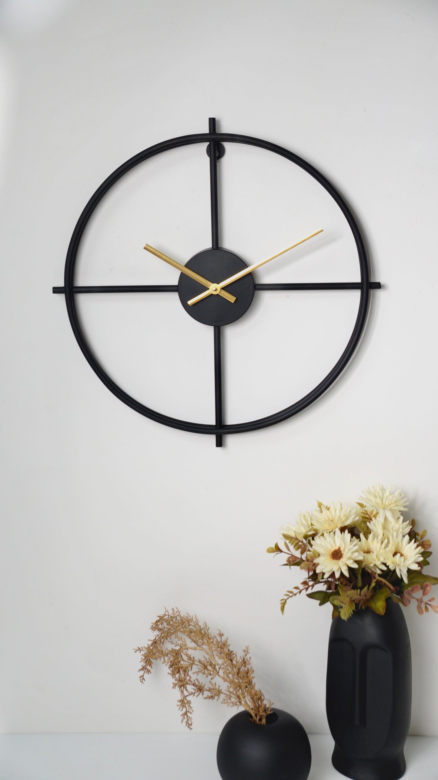 Double Border Wall Clock