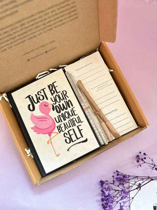 "She Notes Eco- Consciously: Women's Day Stationery Hampers Packed with Sustainable Surprises!"