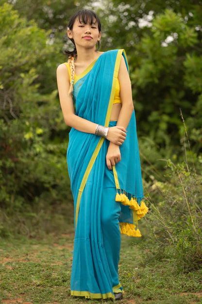 Season of Mist Border Cotton Saree