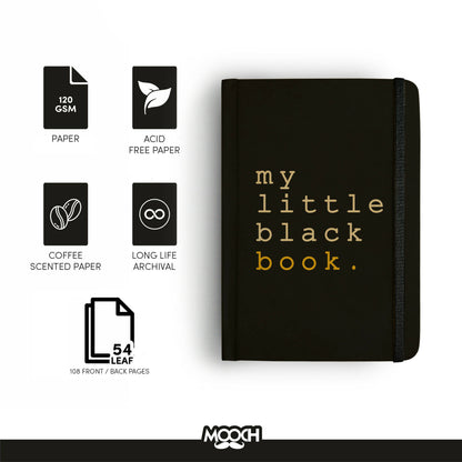 MY LITTLE BLACK BOOK ICONS