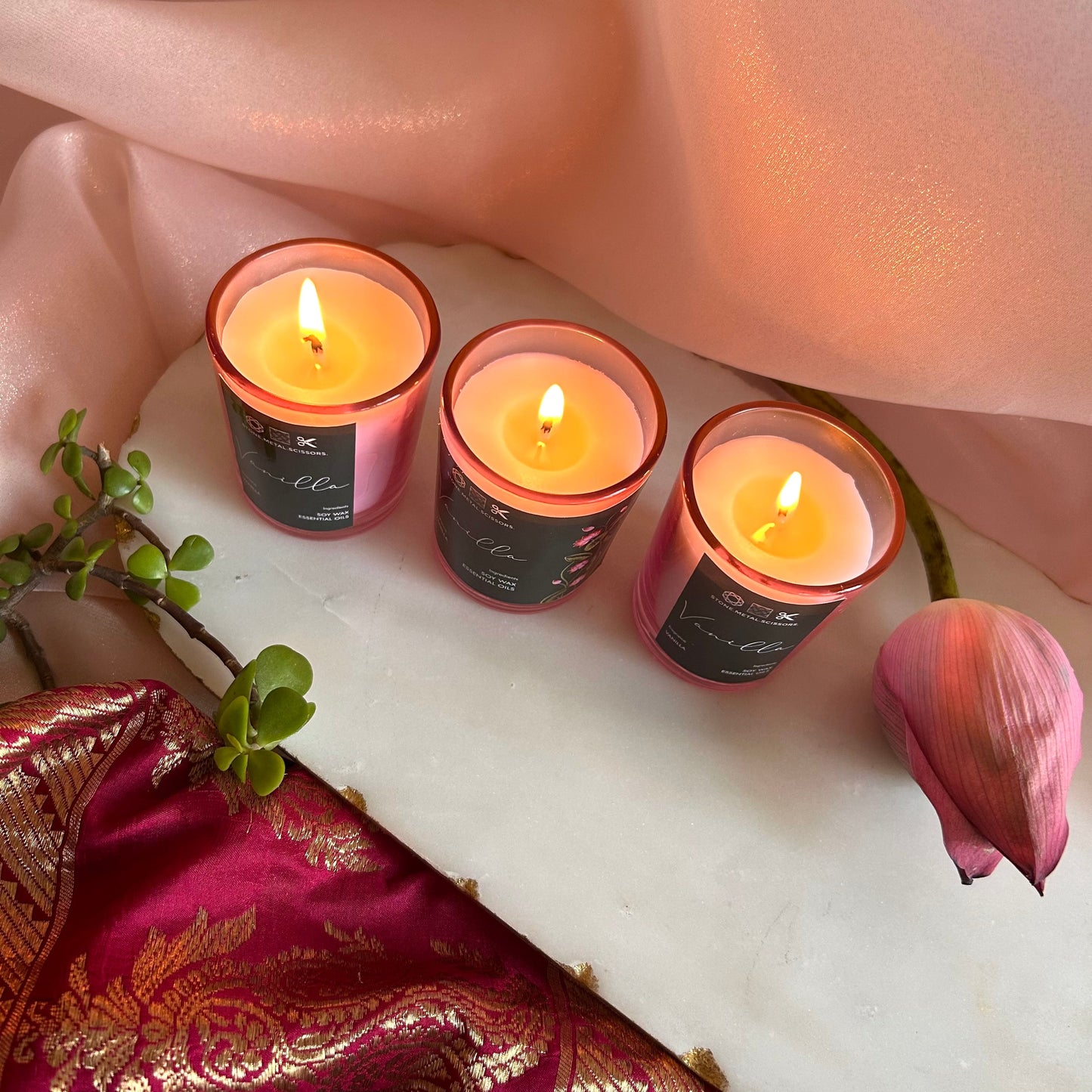 Tritya Candle set