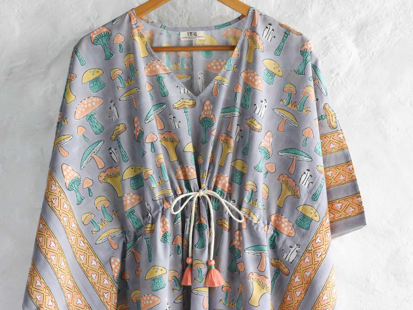 Kaftan Mushroom In Grey