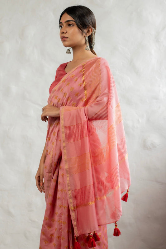 Gulshan Chanderi Saree