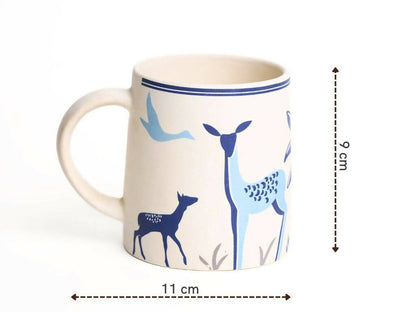 Alive Deer Mugs (Set of 6)