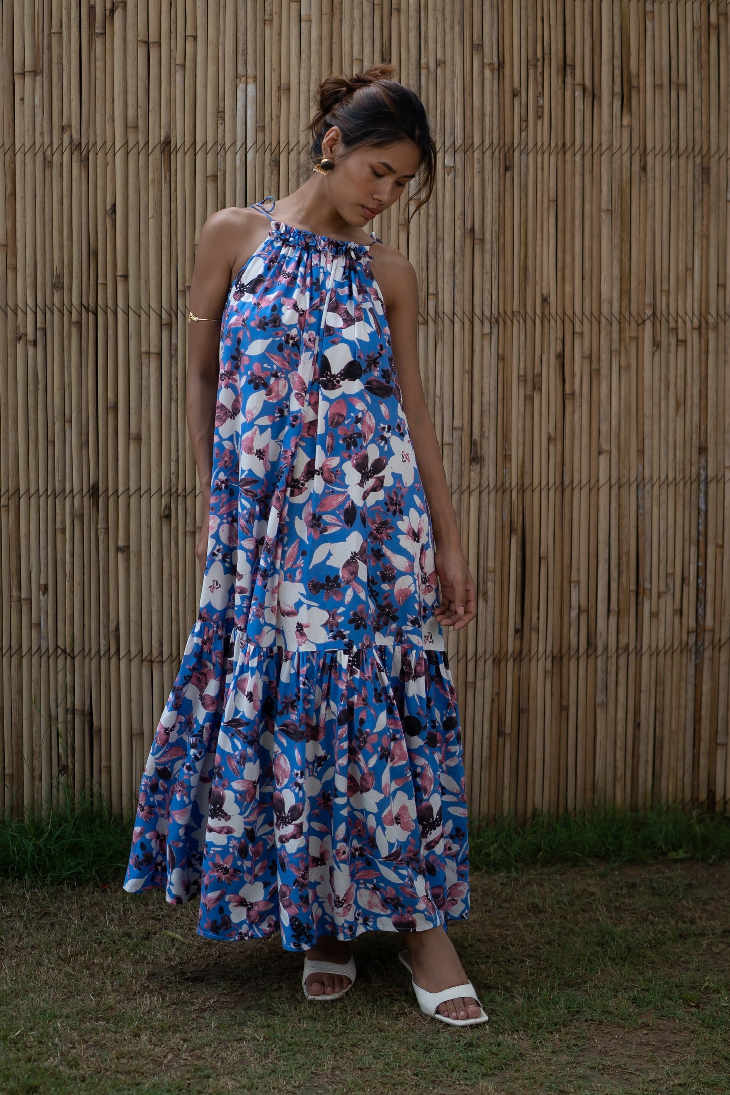 Breezy Orchid Oasis Maxi Dress