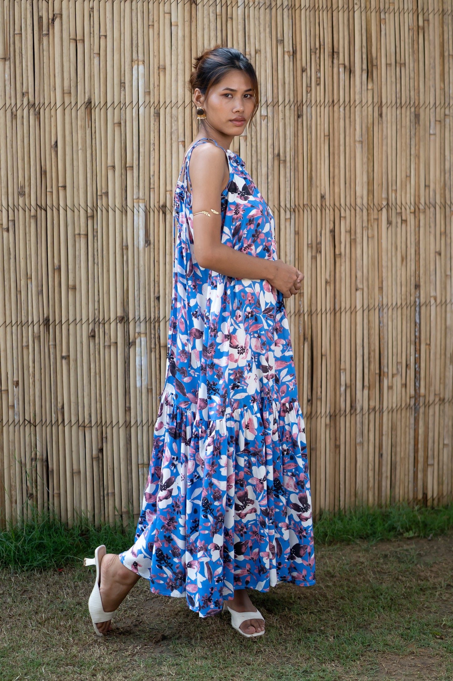 Breezy Orchid Oasis Maxi Dress