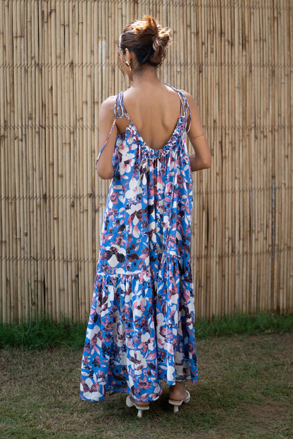 Breezy Orchid Oasis Maxi Dress