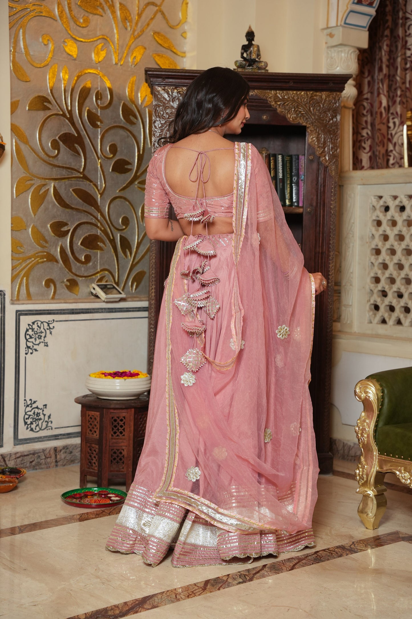 Moonlight Silk Lehenga Set