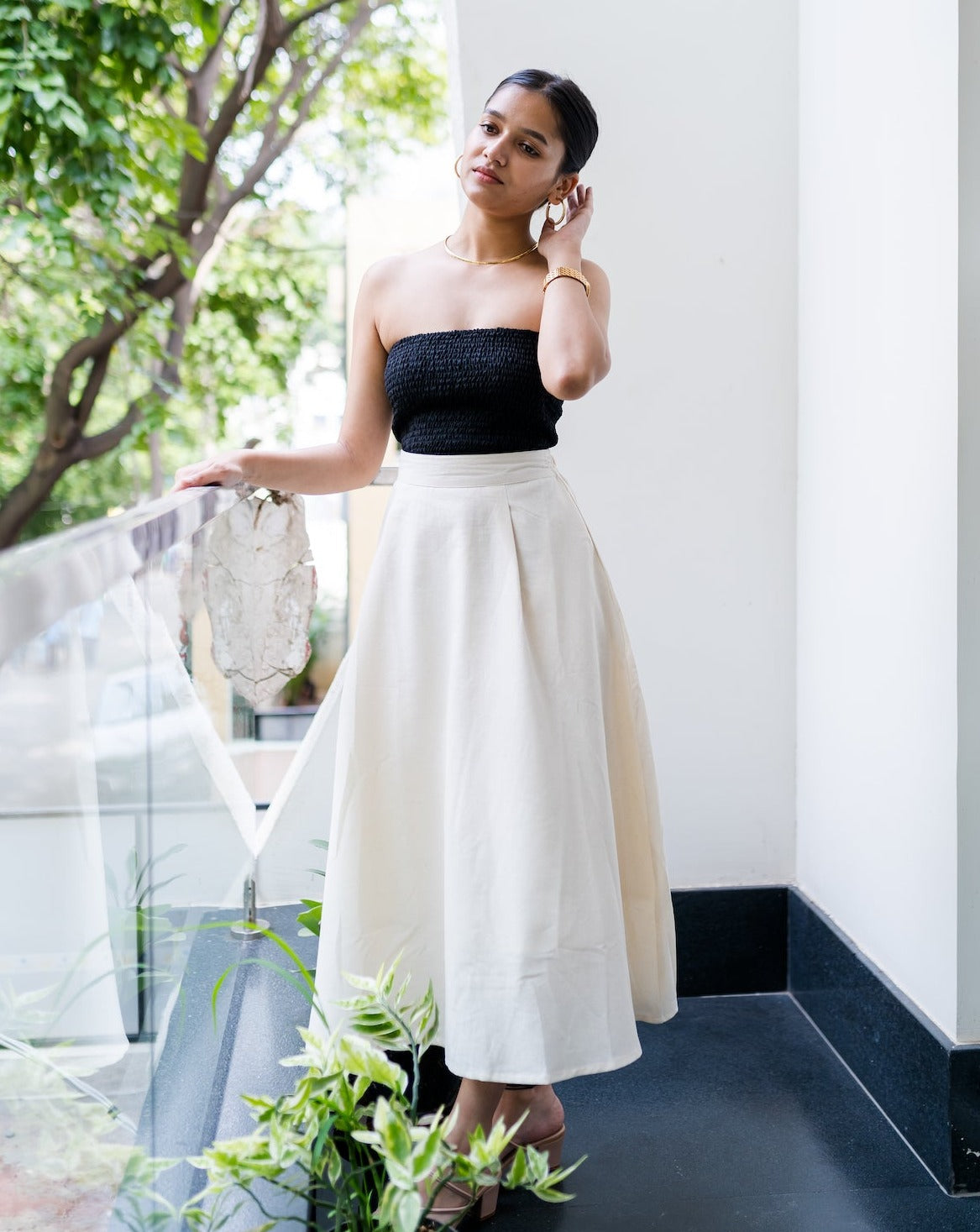 Effortless Skirt Elegance