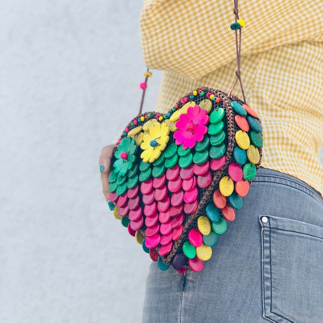 Heart On The Crossbody Bag