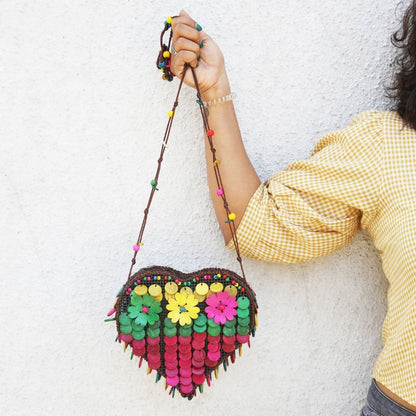 Heart On The Crossbody Bag