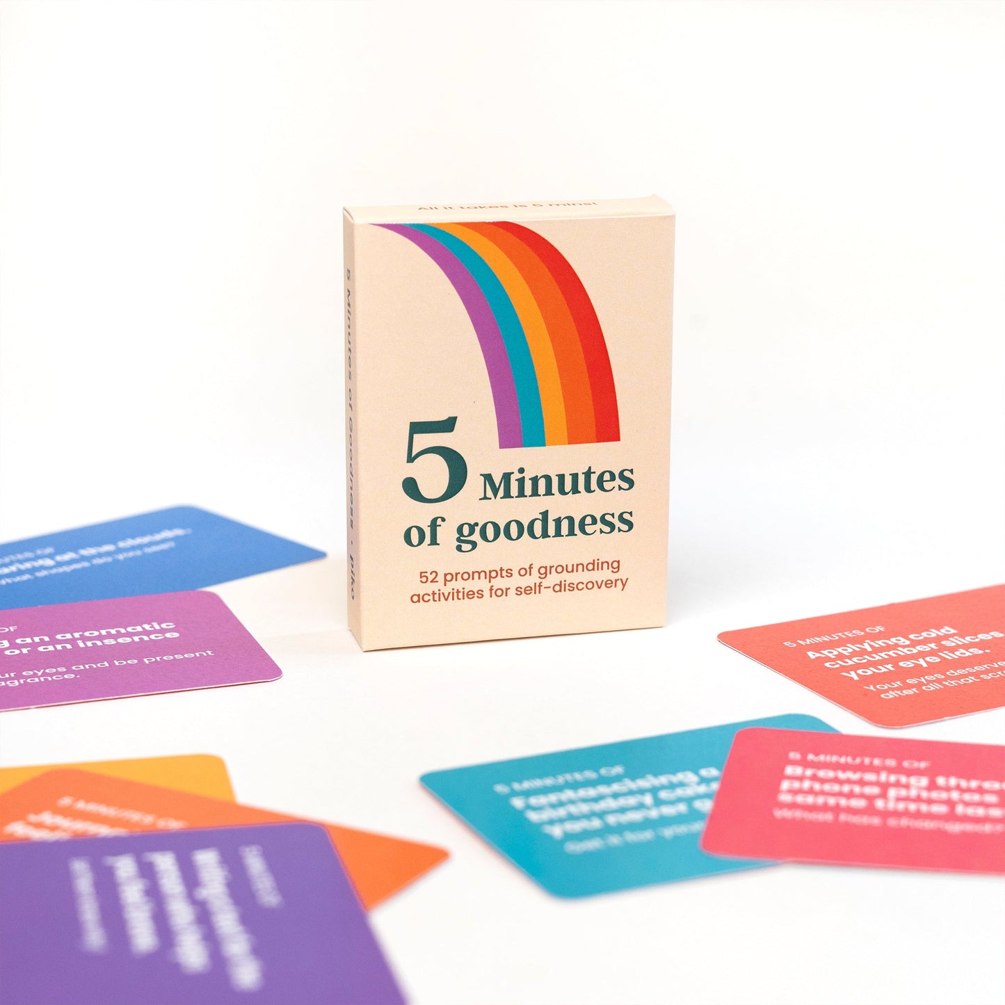 5 Minutes of Goodness / Wellness Prompt Cards