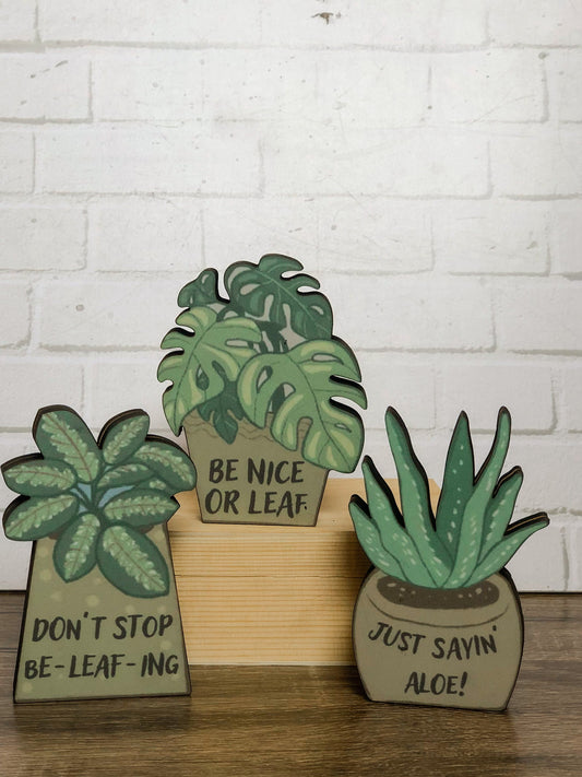 Desk Pet - Plant (Set of 3)