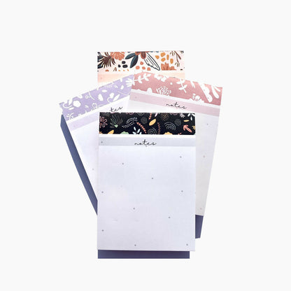Floral Notepads (Set of 4)