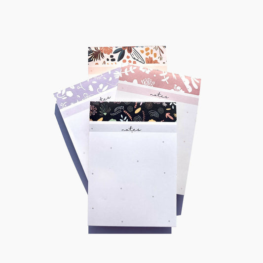 Floral Notepads (Set of 4)